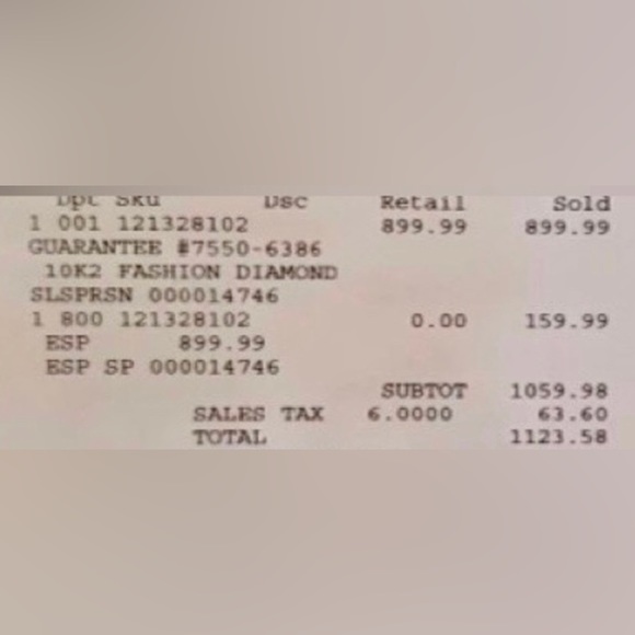 10K2 Fashion Diamond Ring 3/8 TDW Flower shaped. Size 5 - Picture 9 of 11